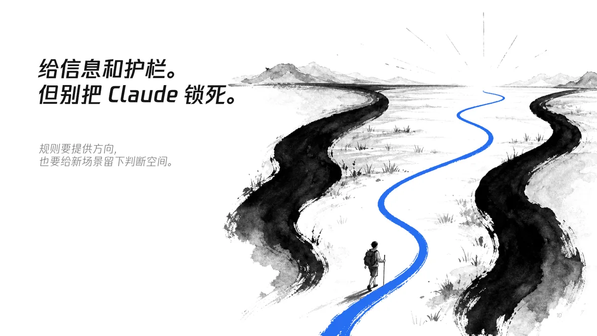 10|给信息和护栏,但别把 Claude 锁死
