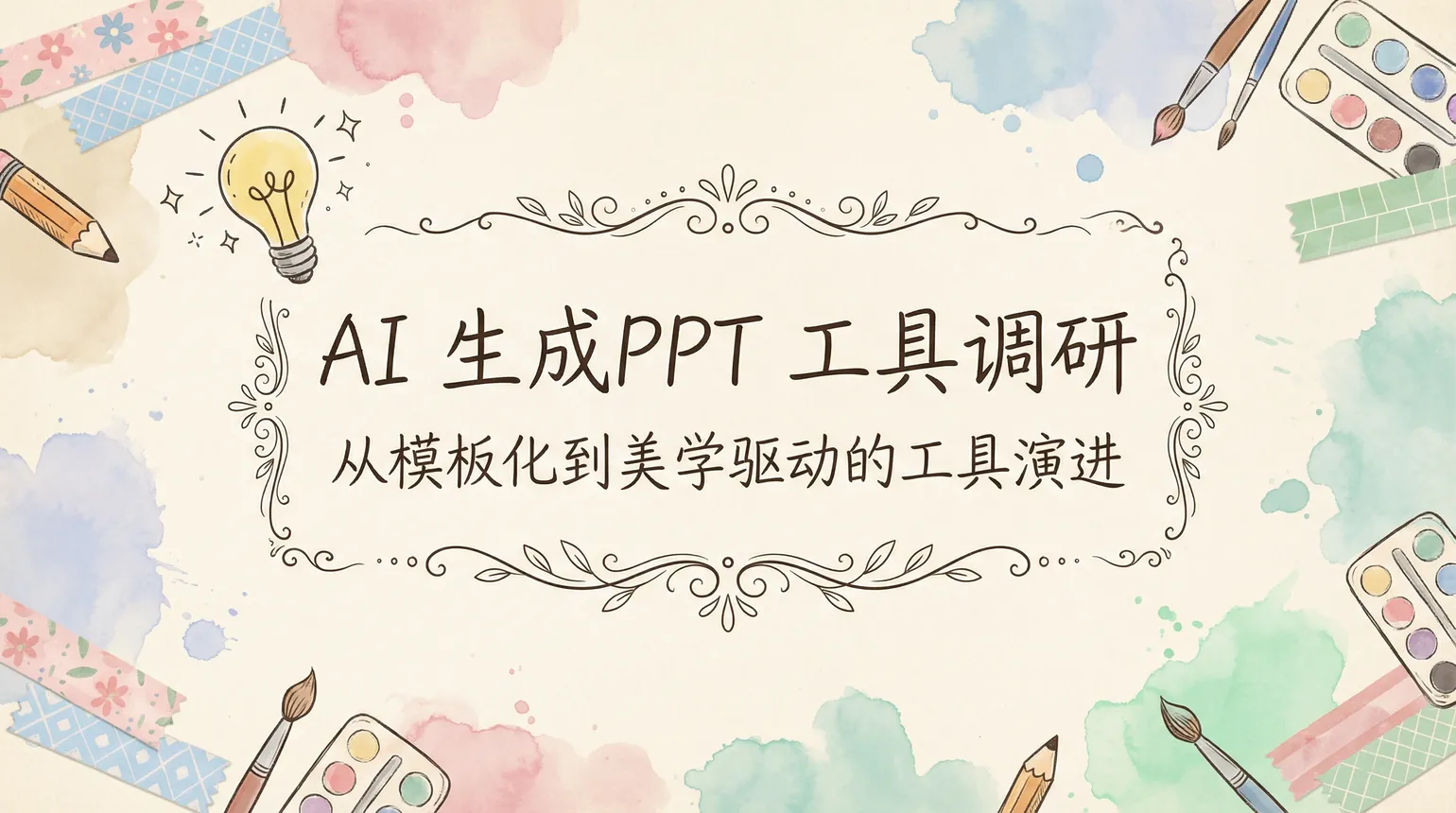 Manus PPT 工作流概览